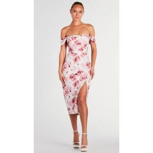 Windsor Enchanting Blooms Floral Midi Dress